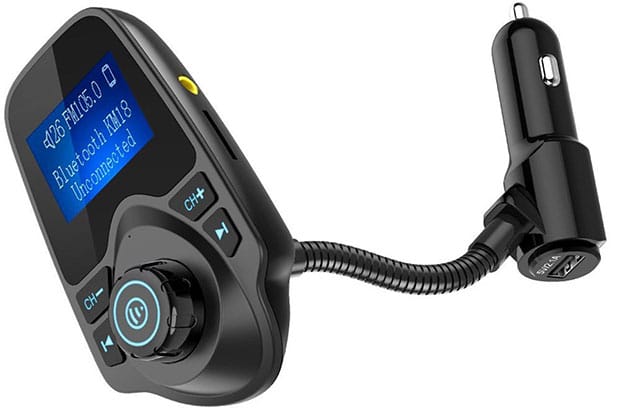 Nulaxy KM18 Car Bluetooth FM Wireless Transmitter - 1