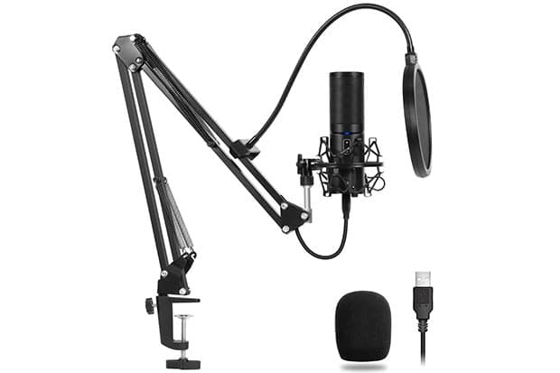 TONOR Q9 USB Microphone Kit - 1